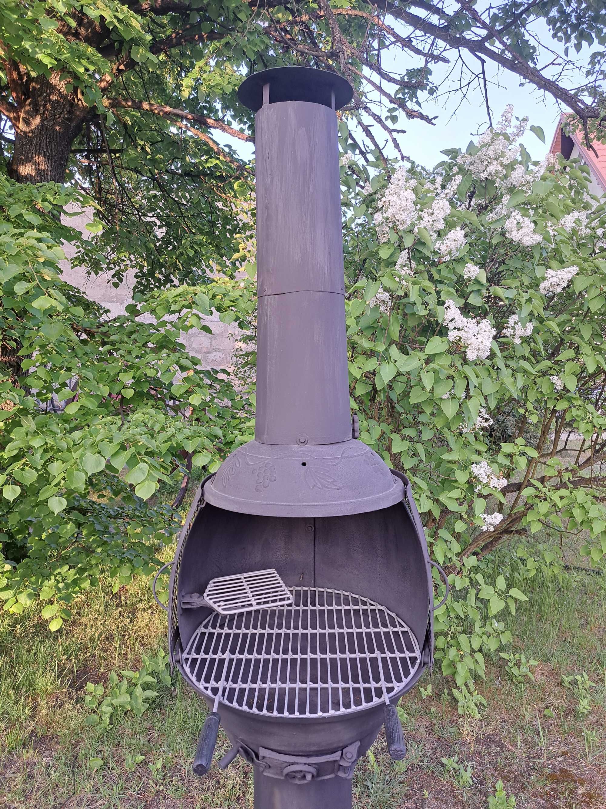 Grill żeliwny ozdobny
