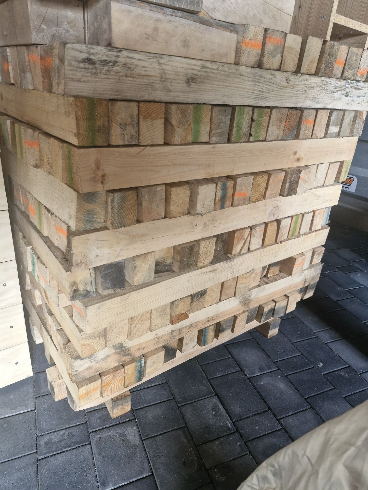 Kantówki 8x6 długość 100 cm