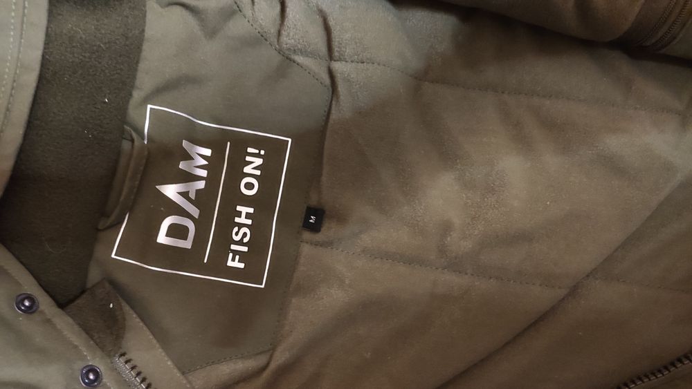 Kurtka i spodnie wędkarskie zimowe