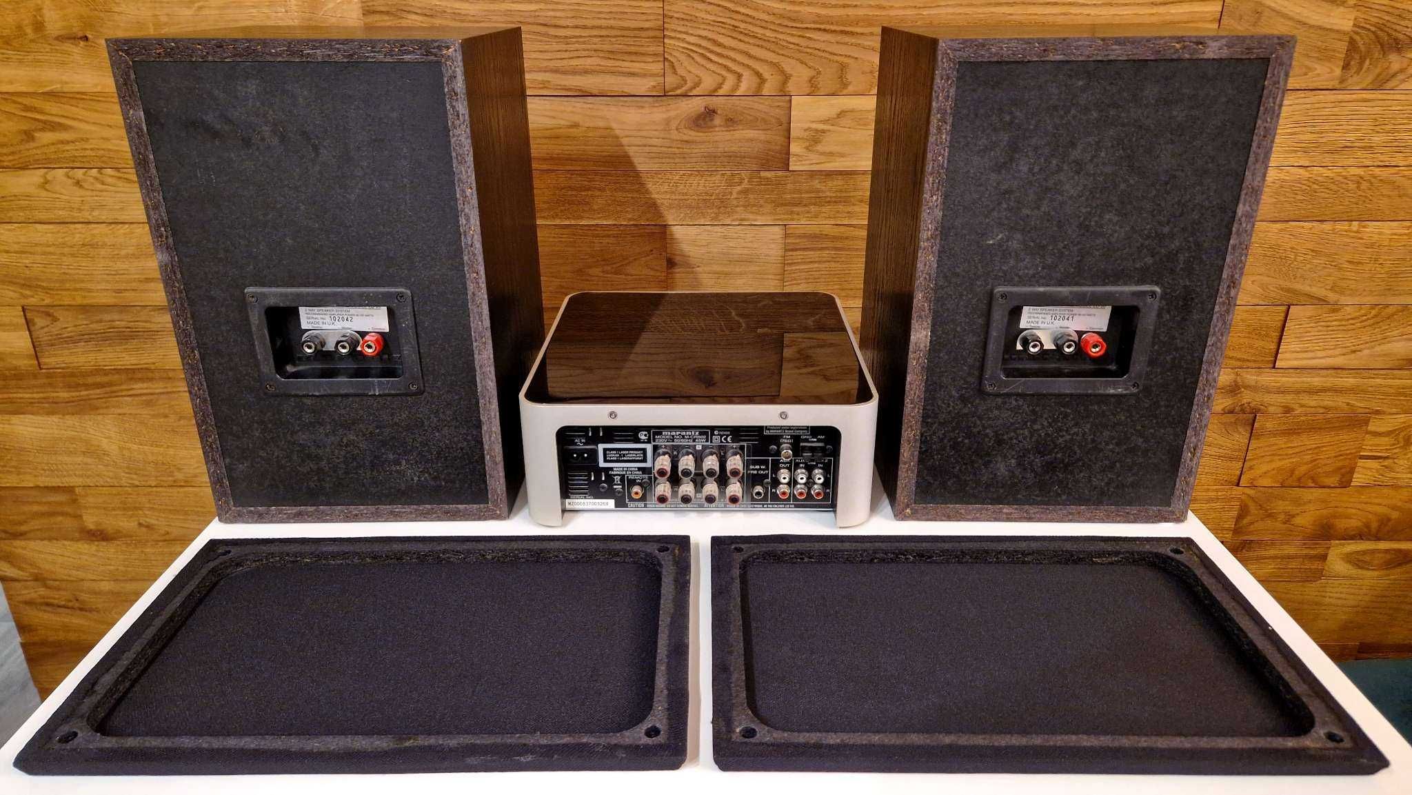 Marantz kolumny LD20 DMS Wzmacniacz CR502 wieża stereo