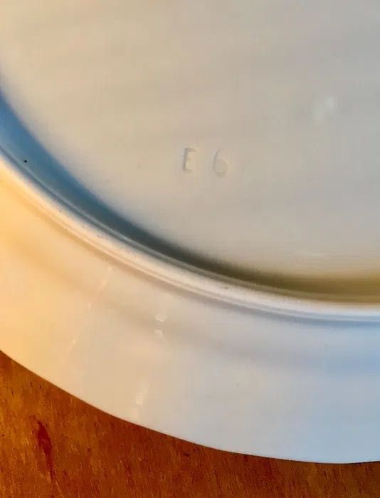 S. P.. COIMBRA - prato de criança - anos 50 - 23,3 cm/s