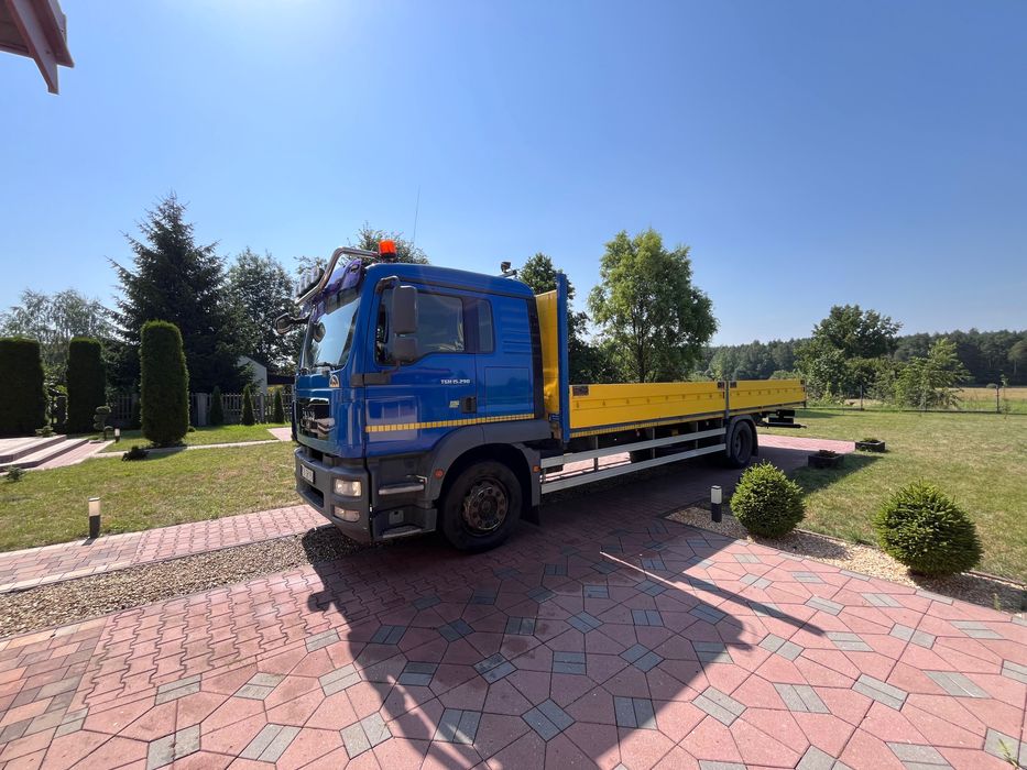 MAN TGM 15.290 SKRZYNIA 8 m, pomoc drogowa, koła 22,5 cala.