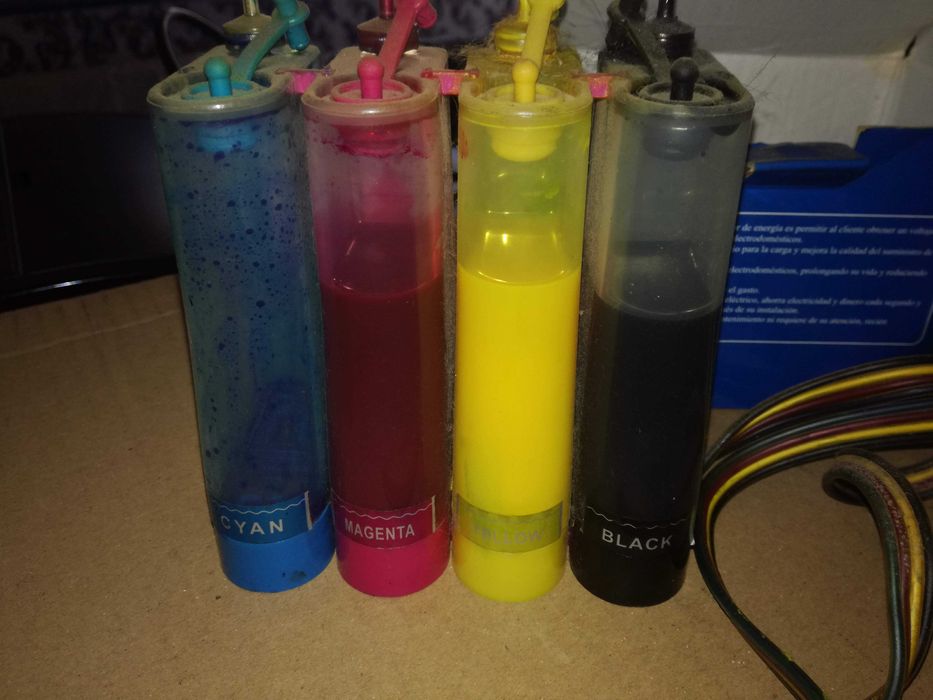 CISS for EPSON with 4 Ink Cartridges T0711-4 (Chita)64286188978945124