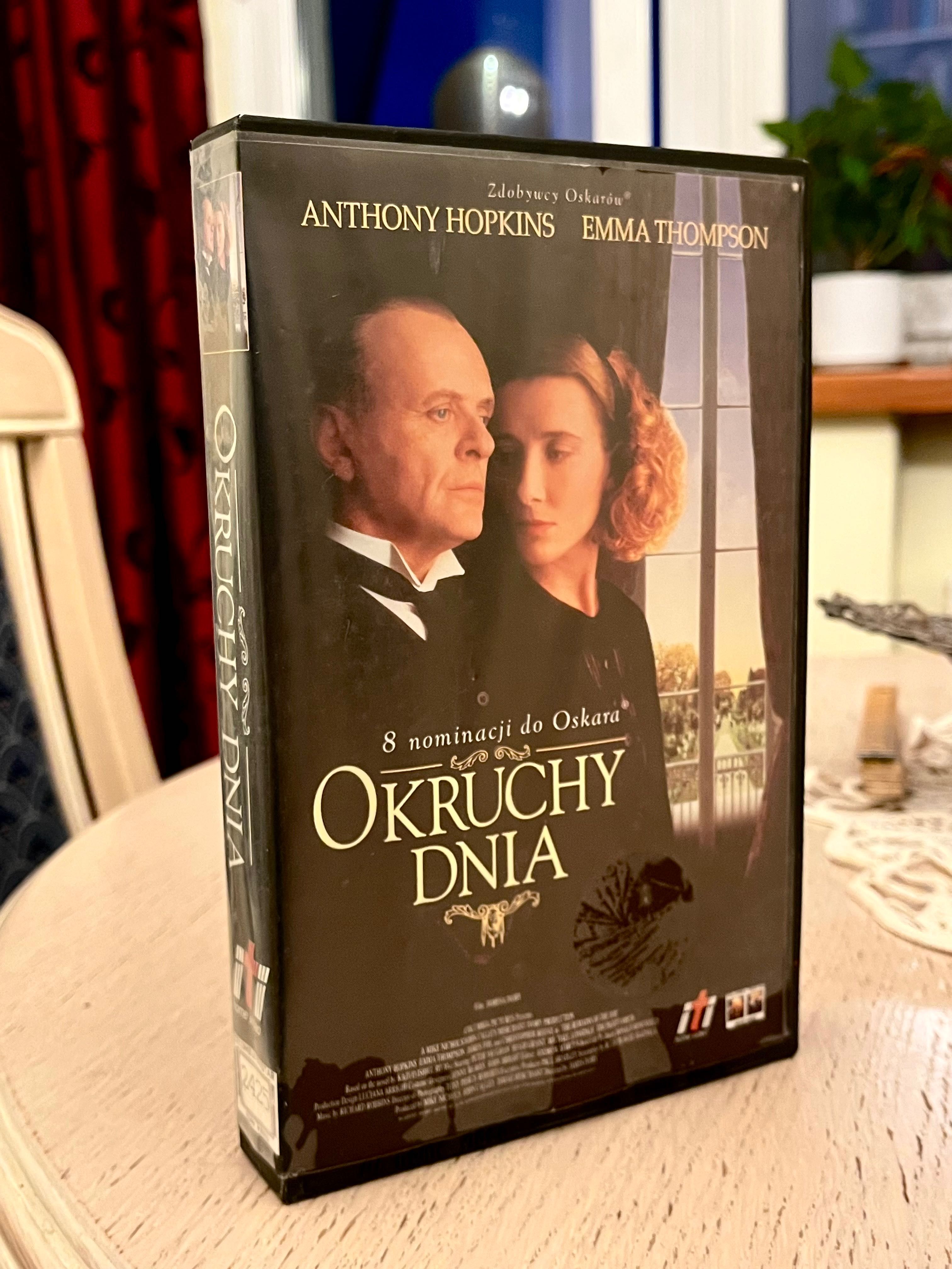 Kaseta VHS film Okruchy Dnia - Anthony Hopkins, Emma Thompson