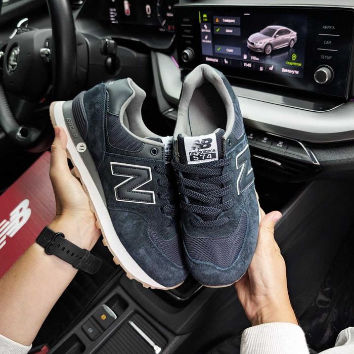 Чоловічі кросівки New Balance 574 сині