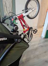 Bagażnik na rowerek rowerowy ABS do przyczepki wózka THULE matowy