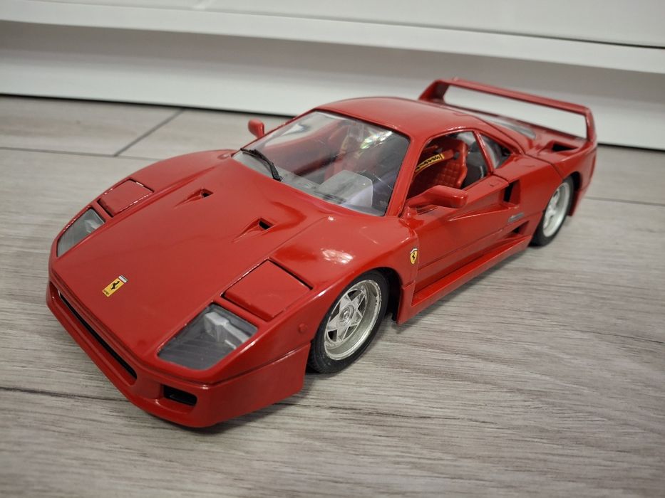 Samochód Kolekcjonerski Ferrari F40 Polistil Tonka 1:18