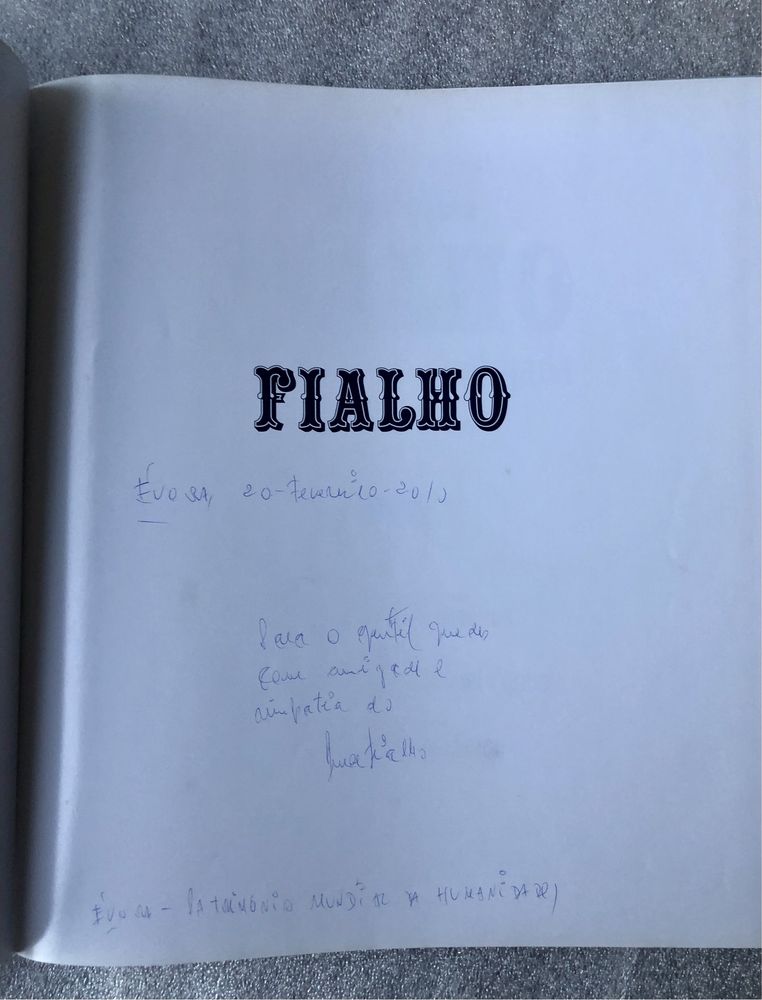 Livro- Fialho: Gastronomia alentejana / Alentejo cuisine