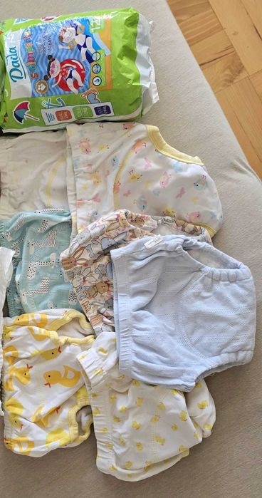 Majteczki treningowe + Pieluchy do pływania za darmo.