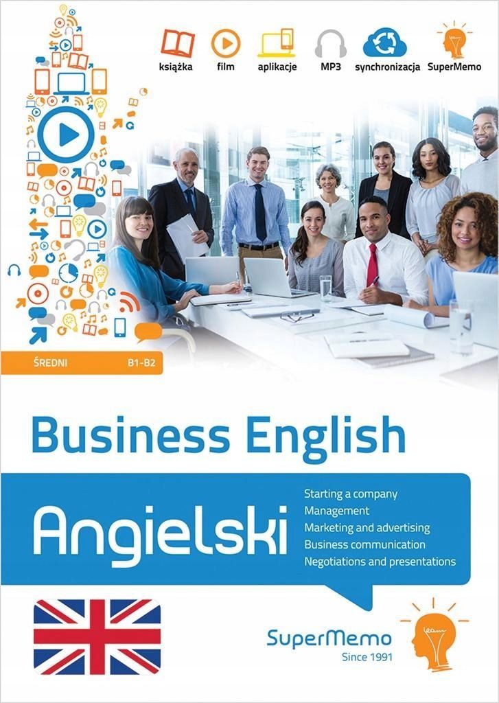 Business English - Komplet: 5 Kursów B1/b2