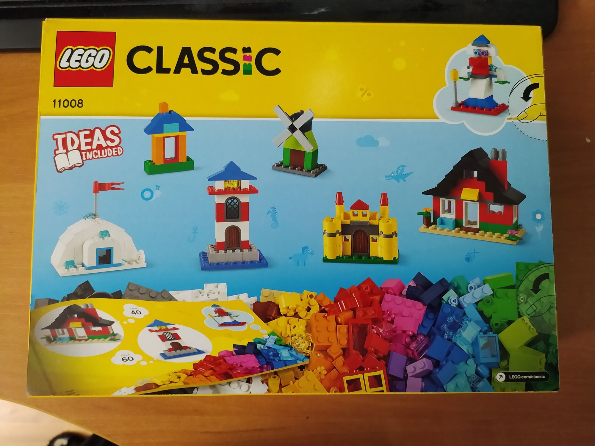 Конструктор 11008 «Кубики и домики»  «LEGO Classic» оригинал.
