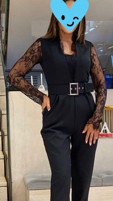 Нарядный турецкий комбинезон 38 розміру