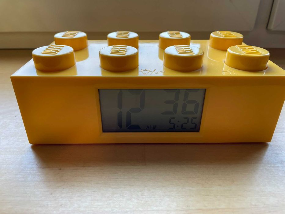 LEGO budzik żółty