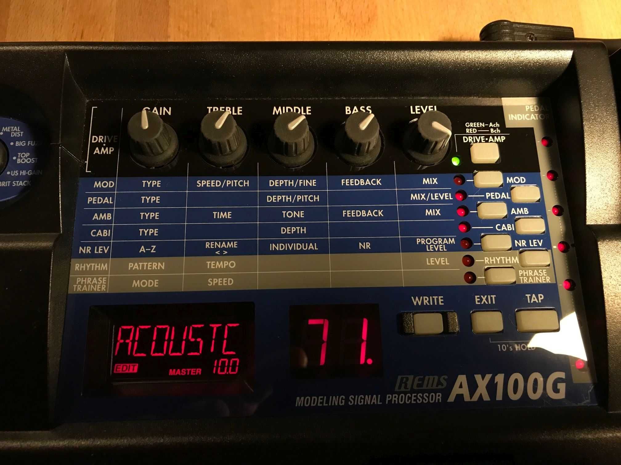 Multiefekt procesor KORG AX100G - Unikat stan idealny