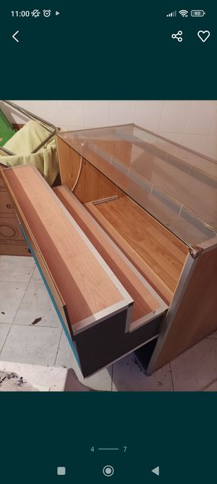 2 Armário de loja + armário de caixa registadora