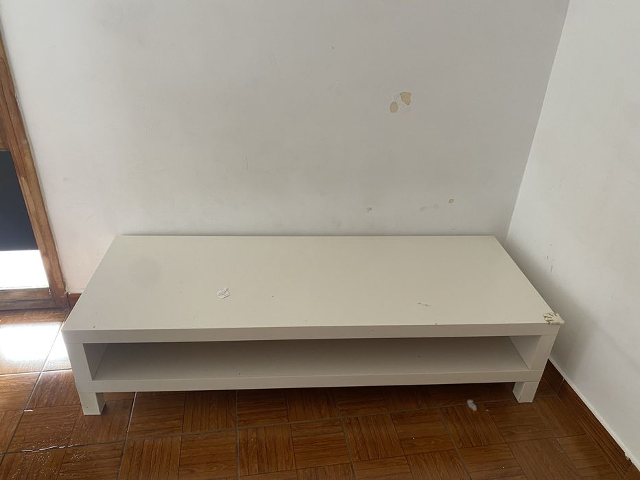 Mesa/Estante Baixa Branca