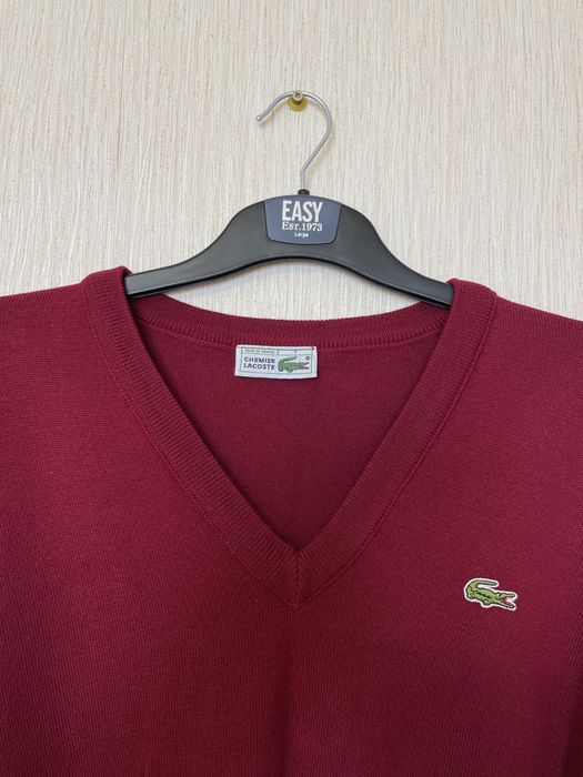 Вінтажний светр Lacoste оригінал lacoste vintage кофта світшот merch