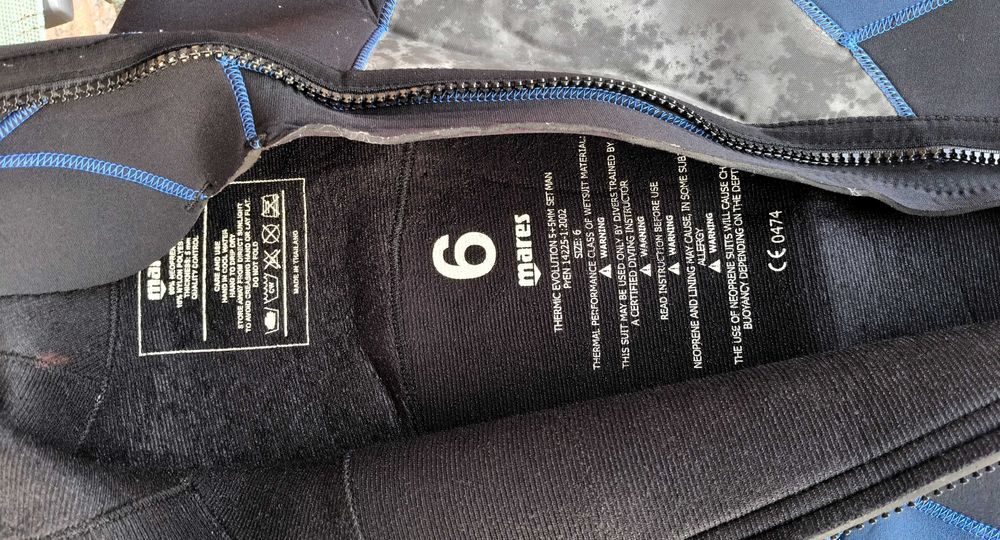 Fato de Mergulho Mares Evolution – Muito Bom Estado