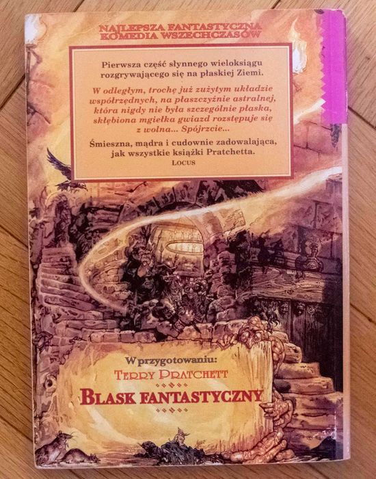 Terry Pratchett KOLOR MAGII Wyd Prószyński i S-ka 1994 Świat Dysku