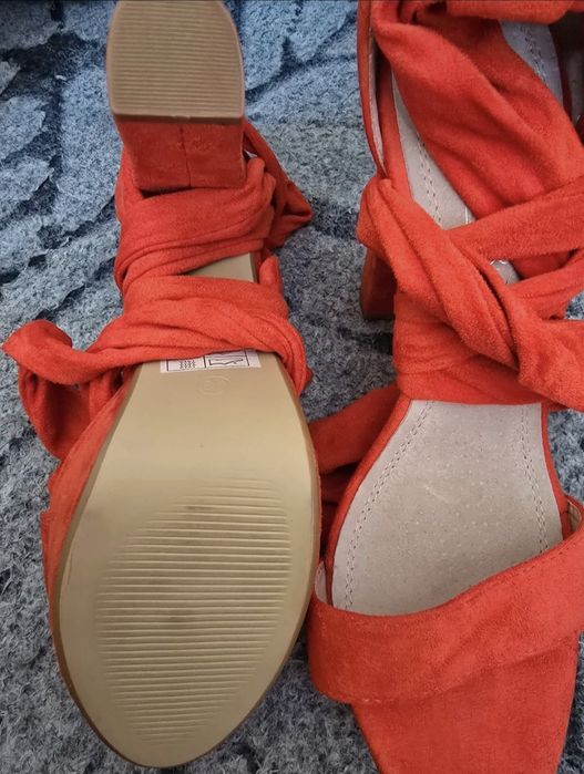 Buty sandały damskie wiazane