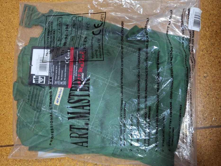 Spodnie ogrodniczki robocze 170 cm