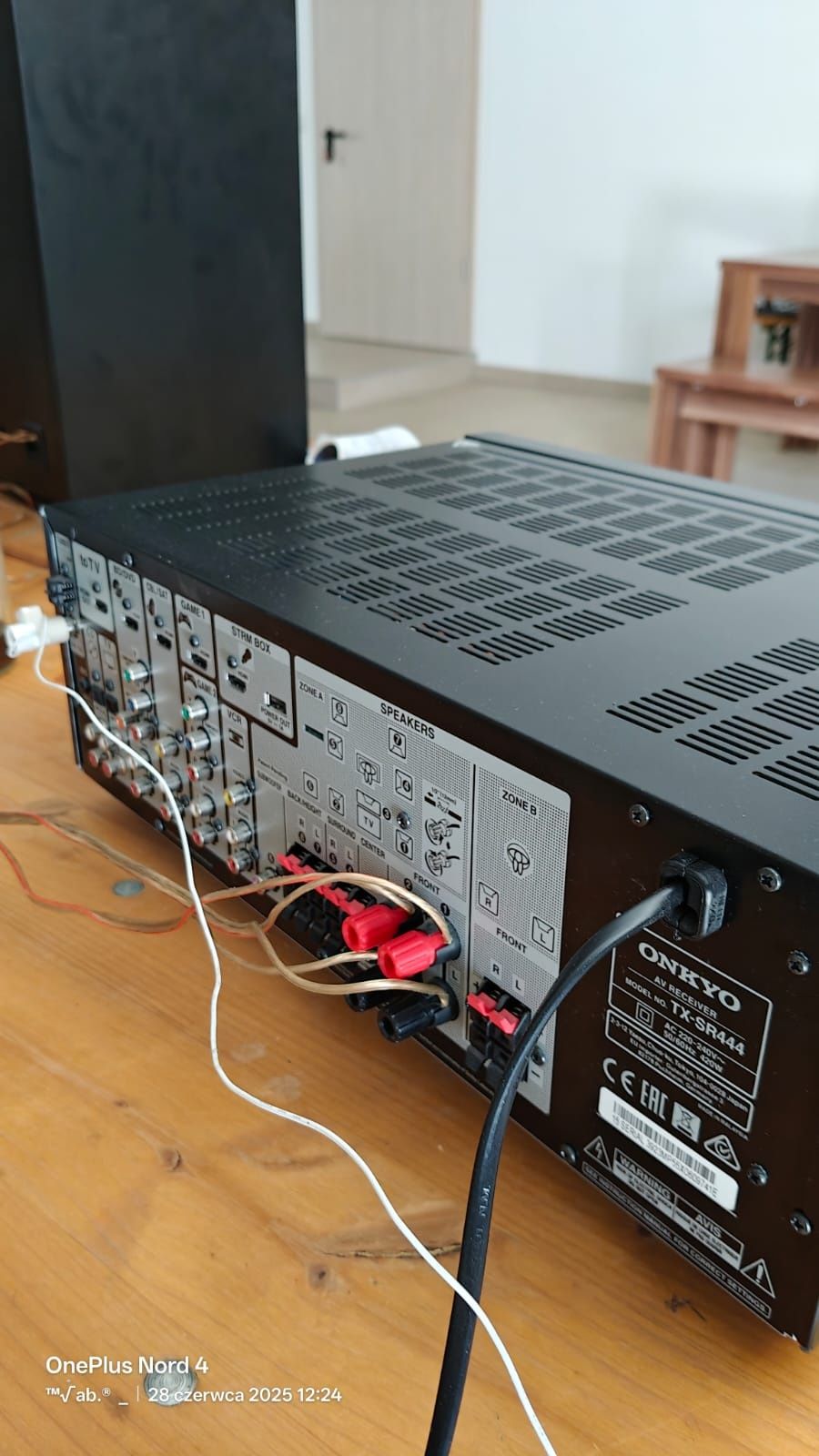 Amplituner Onkyo tx-sr444 Bluetooth wysoki model