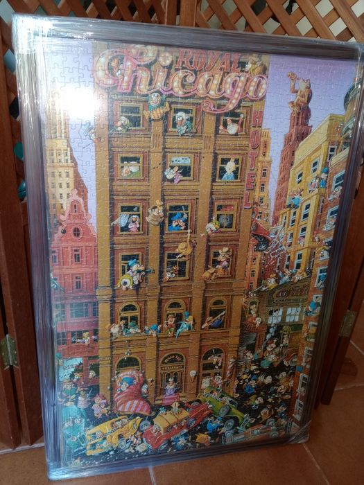 Quadro puzzle Mordillo