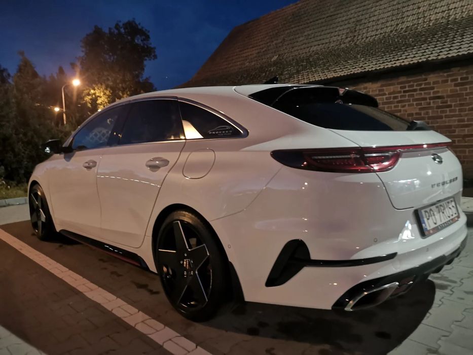 Kia ProCeed PROCEED GT - ASO, salon PL, zadbany, Bastuck, Maxton, dodatki