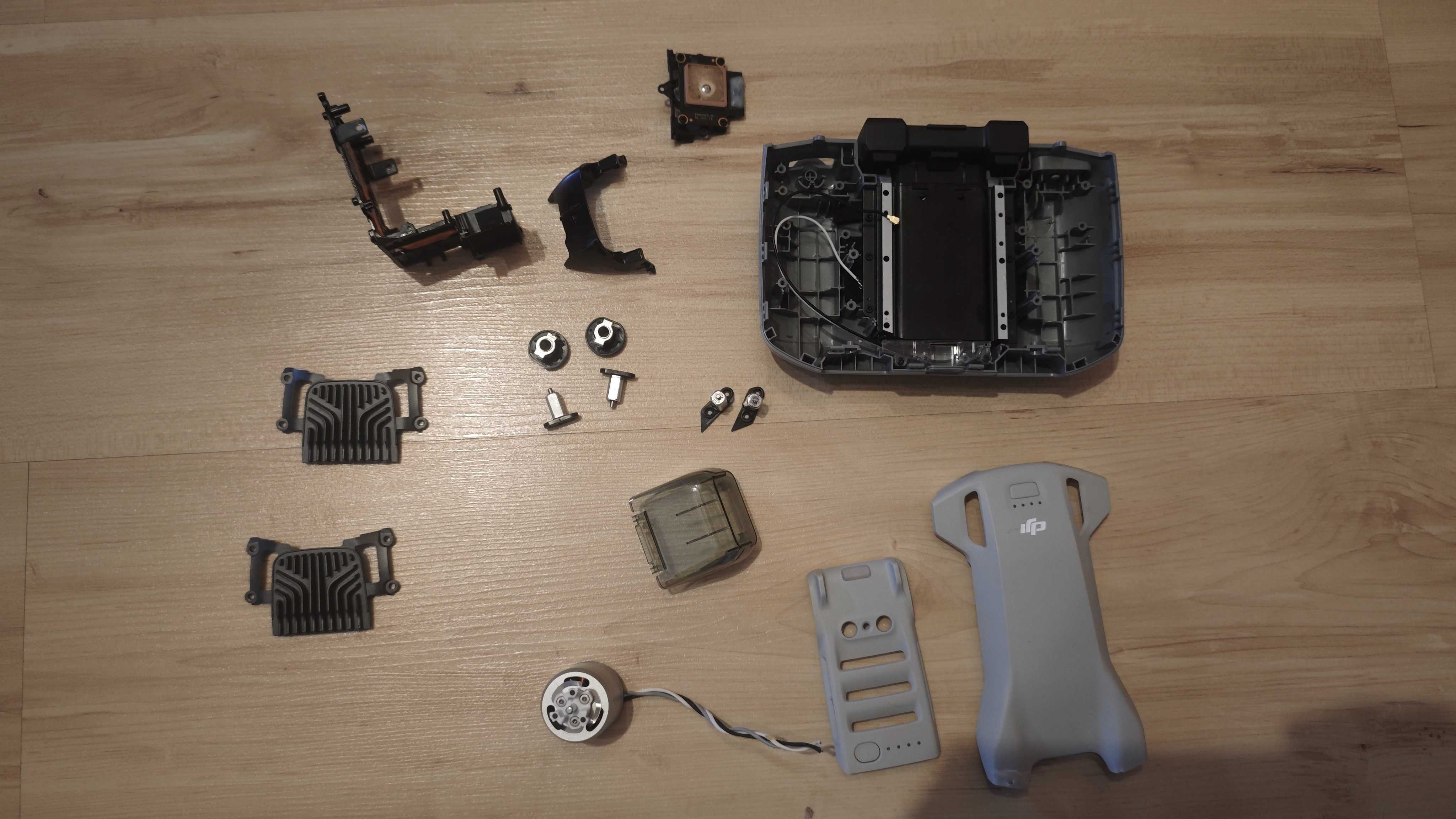 Części DJI dron przegub, GPS DJI Mini klapka dolna górna silnik FPV