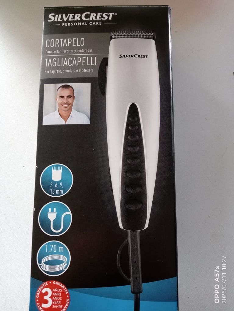 Máquina de cortar cabelo para homem