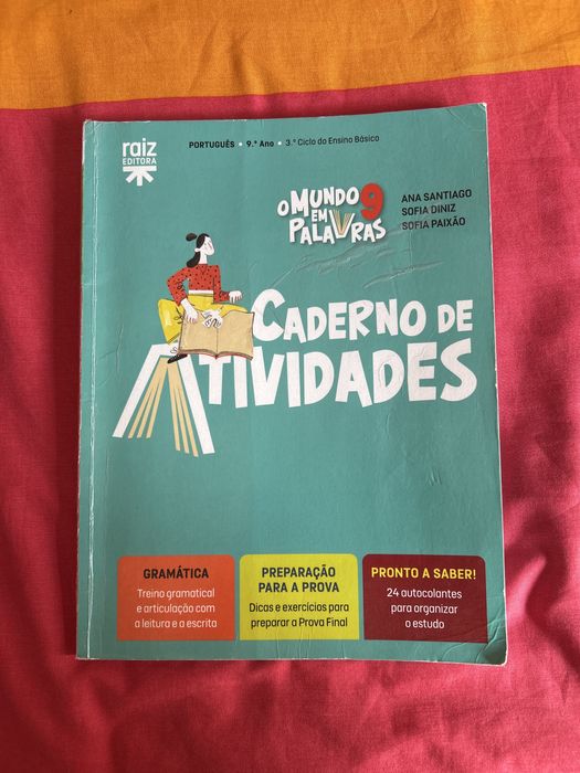Caderno de atividades “O Mundo em Palavras 9” - Portugues 9° ano