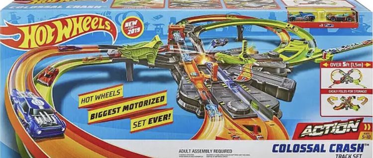 Hot Wheels Colossal Crash Track Set