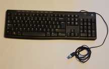 Klawiatura do komputera przewodowa  USB - Logitech K200.