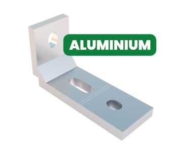 Kątownik aluminiowy 40x20x18