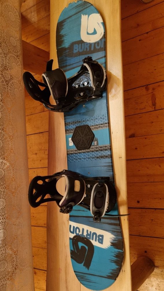 Snowboard Burton LTR 115 wiązania Burton Mission