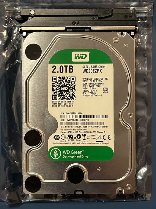Serwer NAS NETGEAR ReadyNas 31400 4Gb RAM + 2xWD Green 2Tb stan B. D.