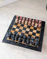 Ekskluzywny zestaw szachowy marmurowy