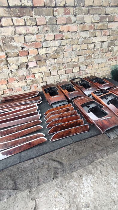 Декор салону  дерево Ауді А6 С6 quattro декор Audi A6 C6 дерево салон