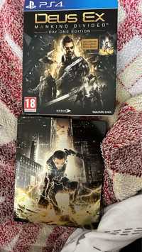 Deus ex ps4 stalowe pudelko