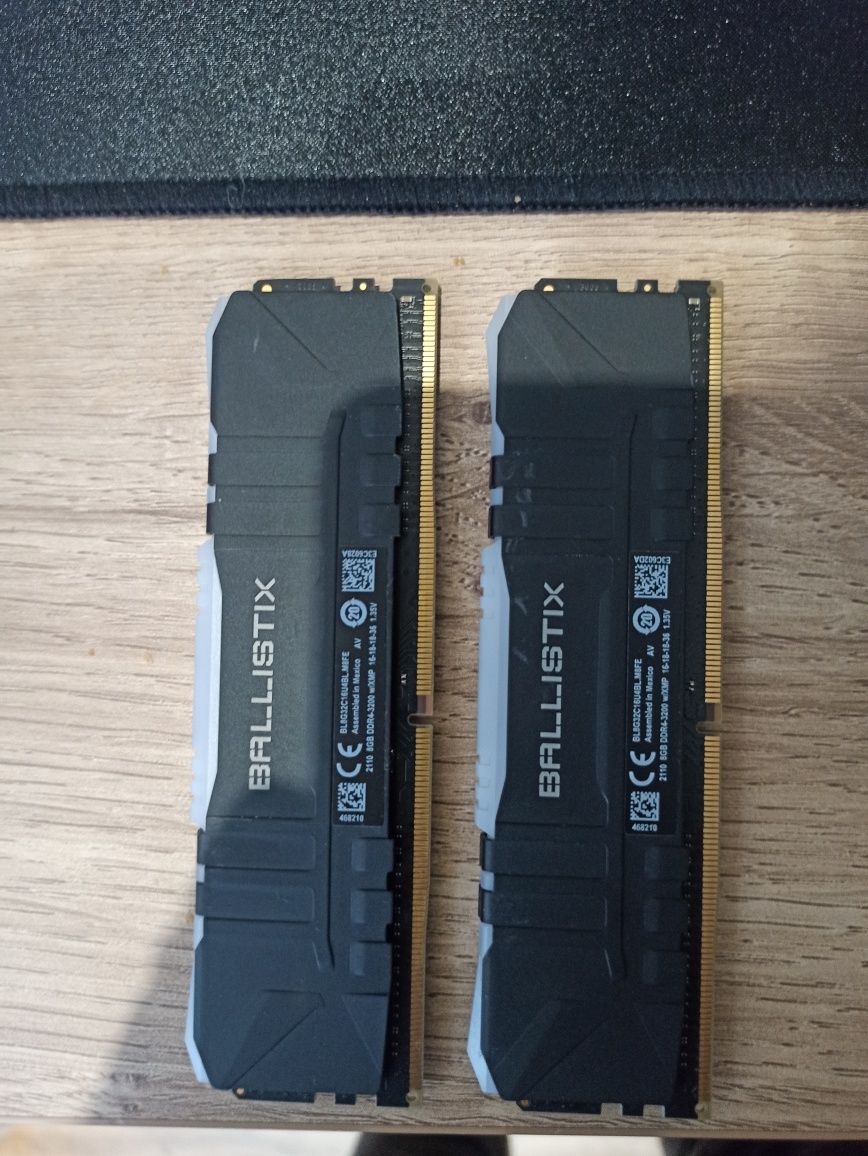 Оперативная память 16GB (2x8GB) DDR4 3200 MHZ Crucial Ballistix