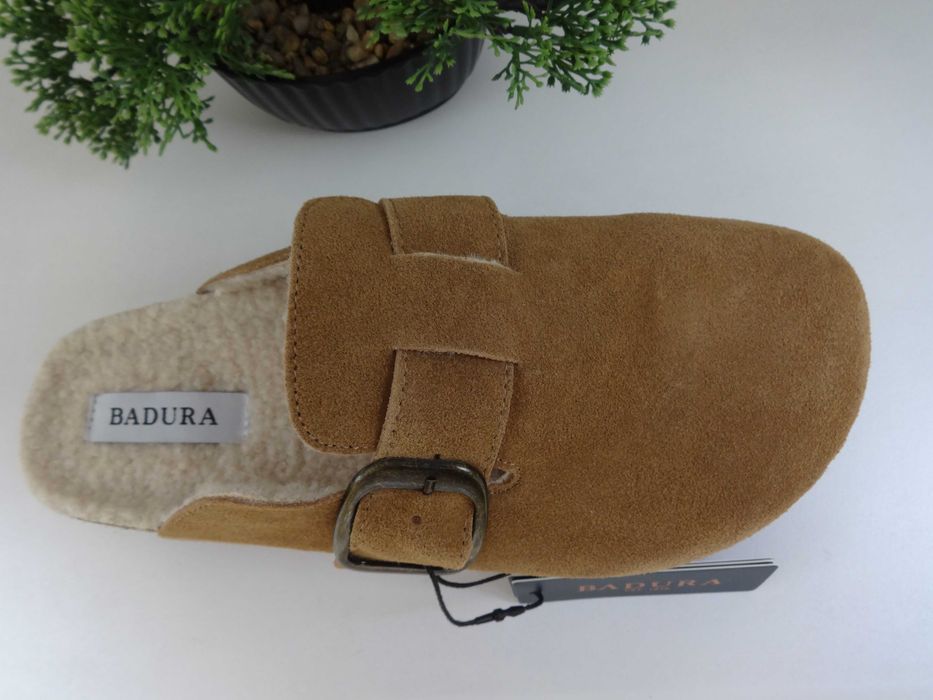 Mule zamszowe Badura