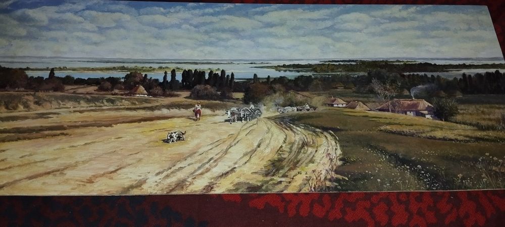 Картины маслом на двп больших размеров