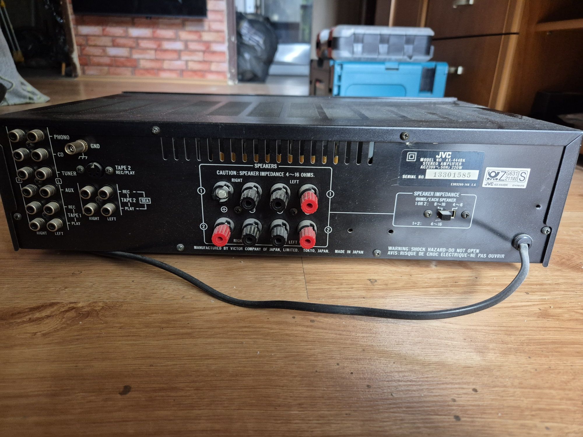 Wzmacniacz JVC AX-444 bk Japan solidny