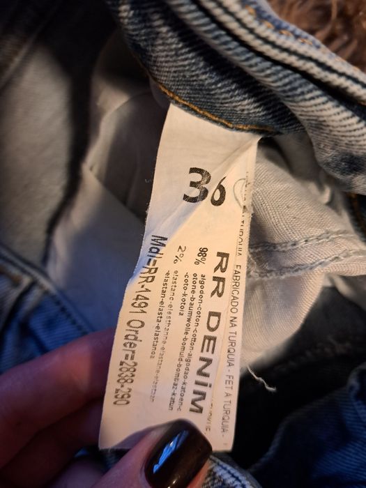 Джинси жіночі з розрізом по боках знизу