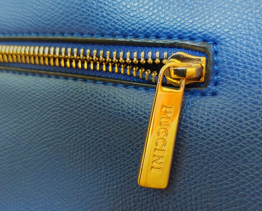 torebka damska Puccini kolor chabrowy