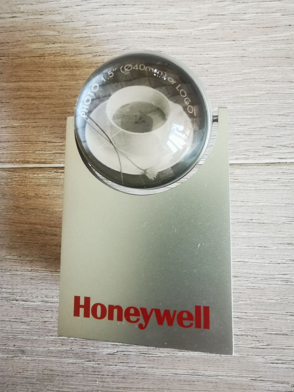Ramka na zdjęcie szklana kula świecąca nowa na baterie Honeywell