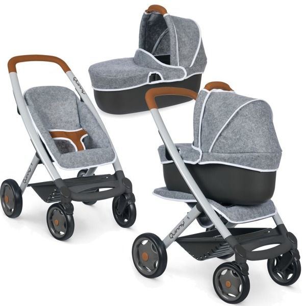 Коляска для куклы 3 в 1 Maxi-Cosi Quinny Smoby 253104