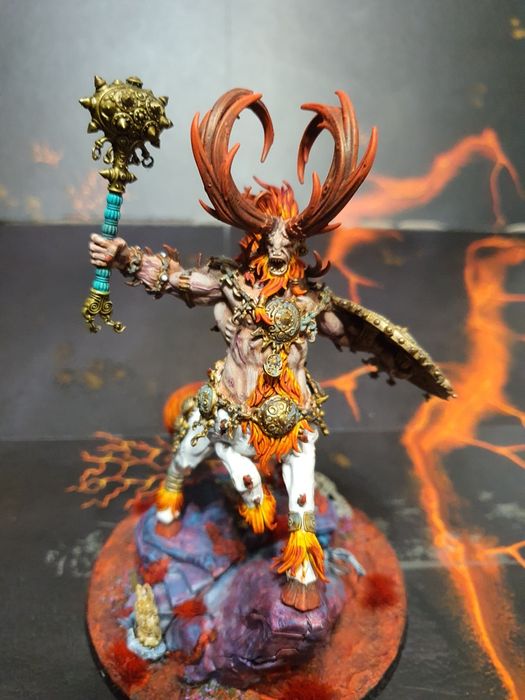 Kragnos end of empires pomalowany