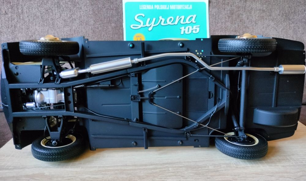 Model Syrena 105, skala 1:8, DeAgostini, 1-47