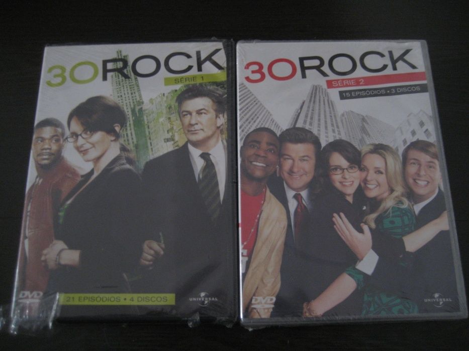 DVD Séries 30 Rock, Donas de Casa Desesperadas, Dr House, Big Love